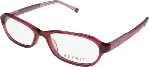 Esprit 17432 Womens/Ladies Rectangular Full-rim Flexible Hinges Eyeglasses/Eye Glasses