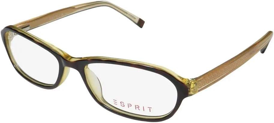 Esprit 17432 Womens/Ladies Rectangular Full-rim Flexible Hinges Eyeglasses/Eye Glasses