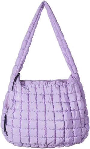 Essentiem - Puffer tote bag for women, puffer bag, quilted purses, quilted puffer tote bag, quilted crossbody bags for women