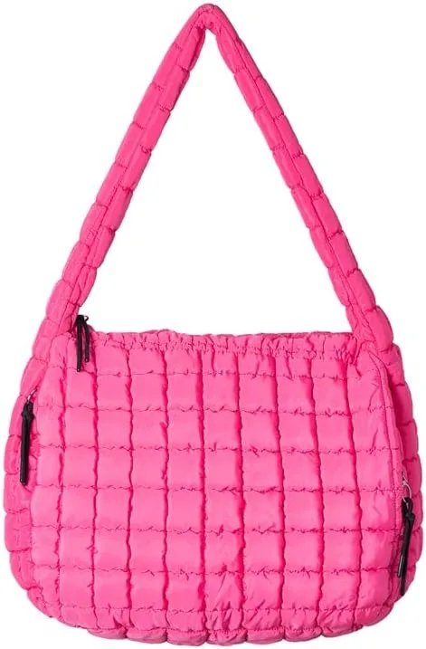 Essentiem - Puffer tote bag for women, puffer bag, quilted purses, quilted puffer tote bag, quilted crossbody bags for women