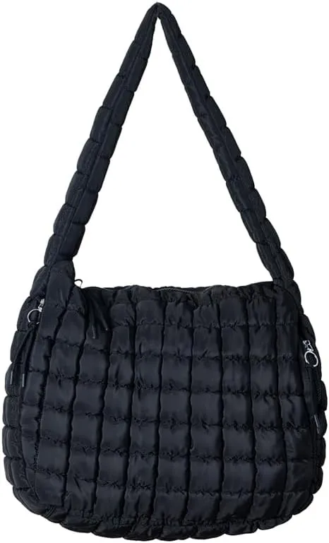 Essentiem - Puffer tote bag for women, puffer bag, quilted purses, quilted puffer tote bag, quilted crossbody bags for women