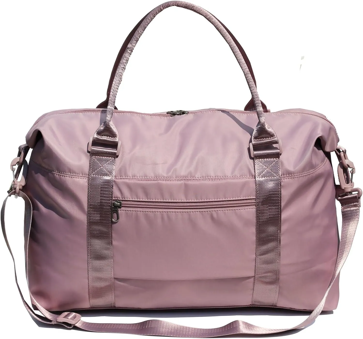 ESVAN Travel Tote Duffel Gym Bag,Weekender Overnight Carry-on Tote Crossbody Bag with Wet Pocket and Trolley Sleeve Upgraded