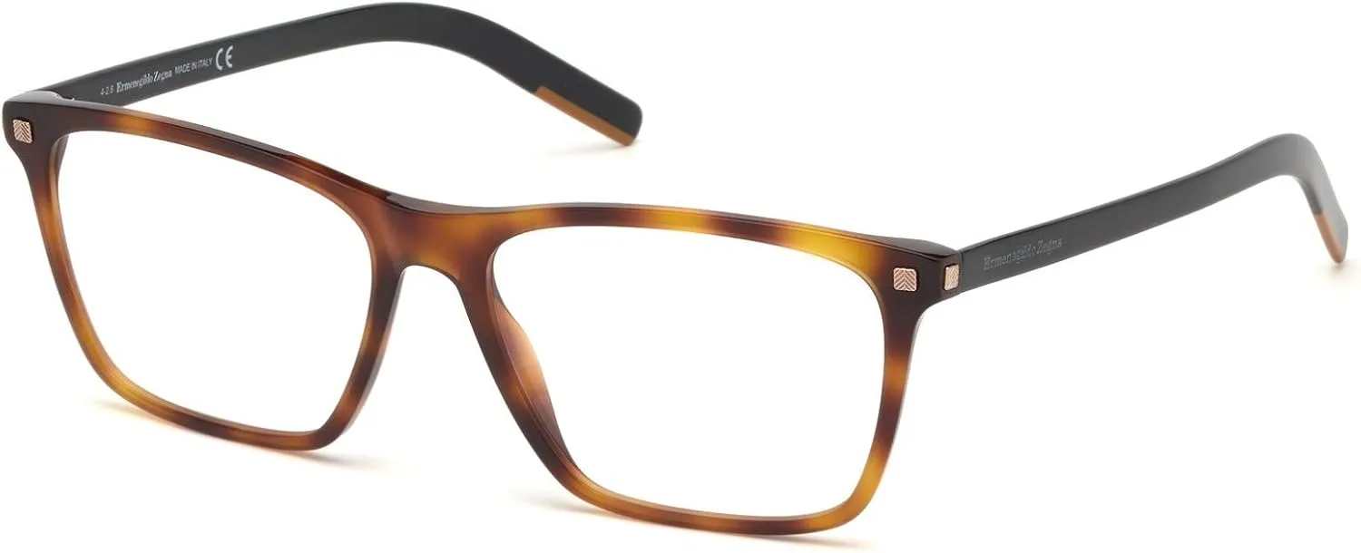 Eyeglasses Ermenegildo Zegna EZ 5161 052 Shiny Classic Havana, Black, Vicuna