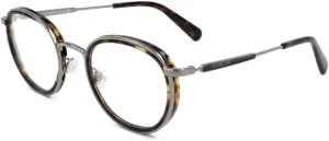 Eyeglasses Moncler ML 5153 052 Shiny Gunmetal, Dark Havana