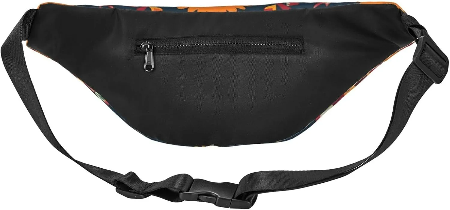 Fanny Pack for Men Women Mexican Folk Art Patterns Belt Bag with Adjustable Strap Fashion Waist Bag Waist Pack for Travel