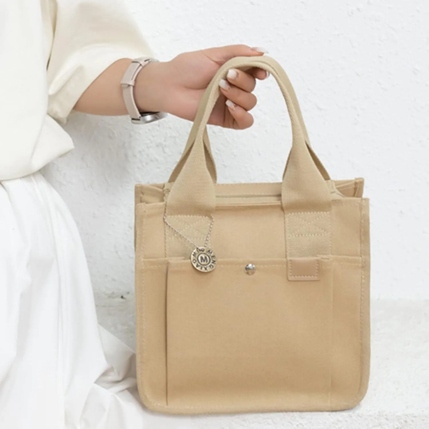 Fashion Bag Unisex Large Capacity Bags Fashion Portable Canvas Bags Messenger Bag Clear Tote