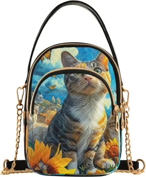 Fashion Crossbody Bags for Women Purse with Chain Strap