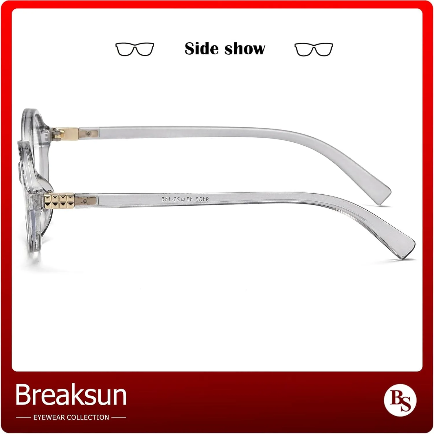 Fashion Oval Glasses for Women Men Retro Round Tortoise Frame Blue Light Glasses Nerd Eyeglasses