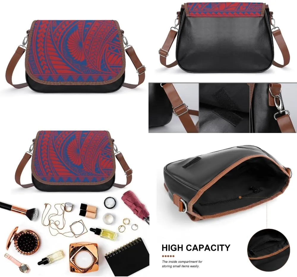 Fashionable Youth Small Bag Customized Polynesian Women'S Crossbody Bag Multi-Functional Work And Travel Bag
