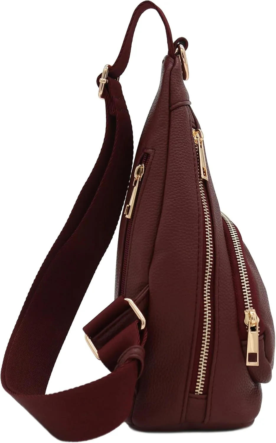 FashionPuzzle Compact Triangle Sling Bag