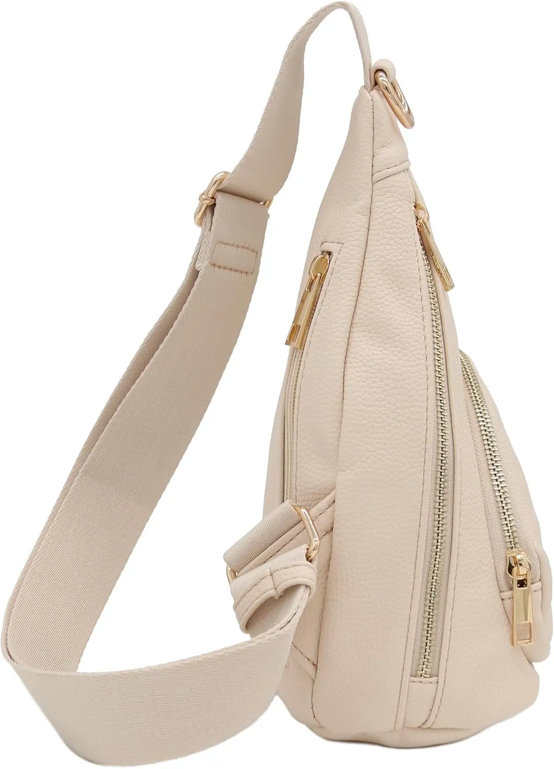 FashionPuzzle Compact Triangle Sling Bag
