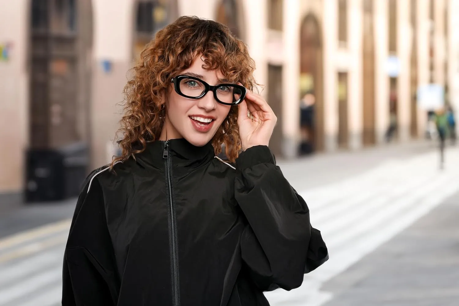 FEISEDY Retro Oval Blue Light Blocking Glasses for Women Nerd Fake Glasses Y2k Small Eyewear Frame B0229