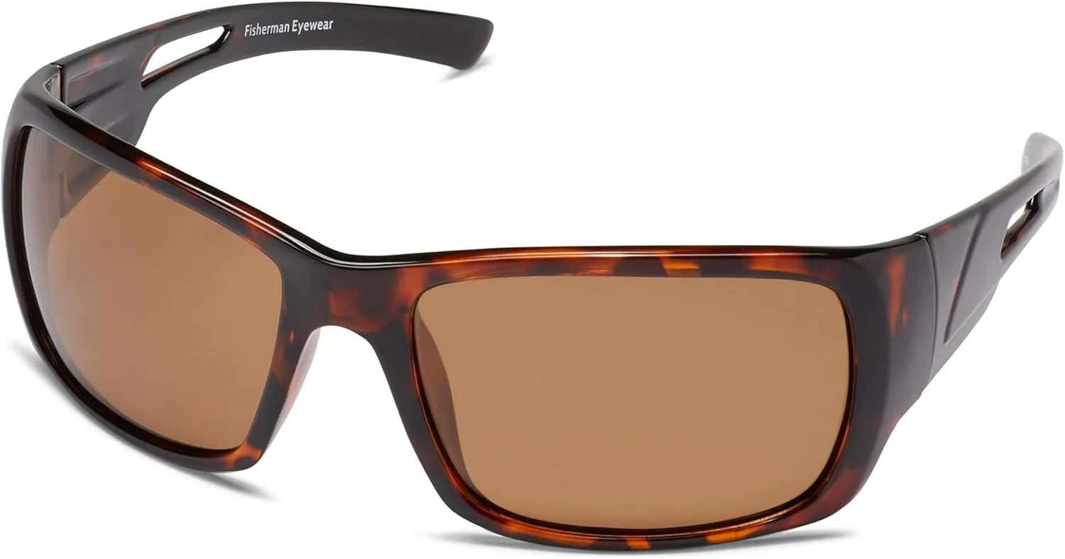 Fisherman Eyewear Men's Hazard Rectangular Sunglasses