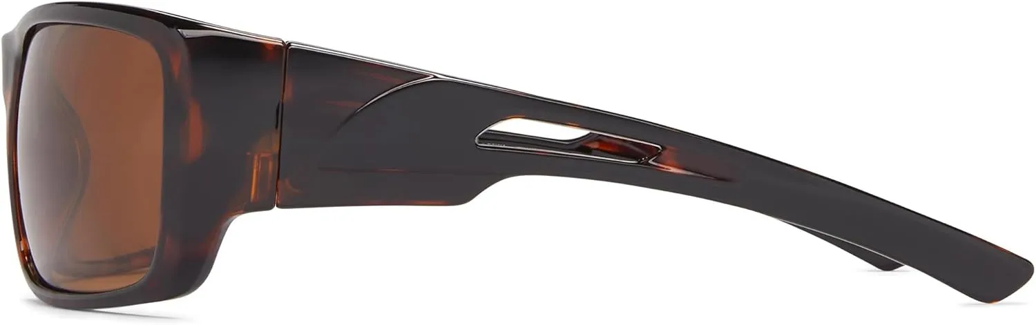 Fisherman Eyewear Men's Hazard Rectangular Sunglasses