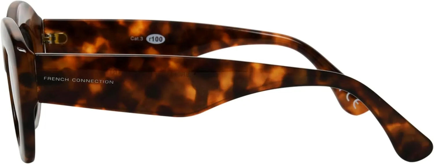 French Connection Women's Pixie Sunglasses Oval