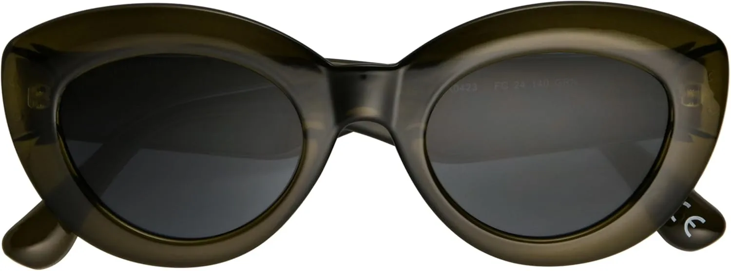 French Connection Women's Pixie Sunglasses Oval