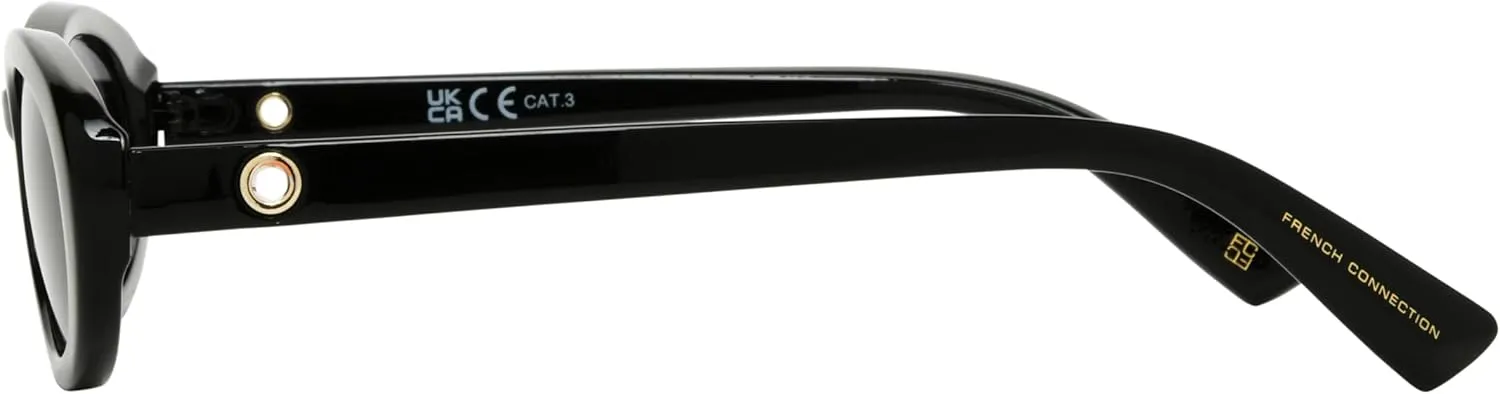French Connection Women's Sylvia Oval Sunglasses