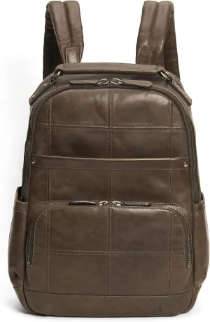 Frye mens Logan Patchwork Backpacks, Slate, One Size US