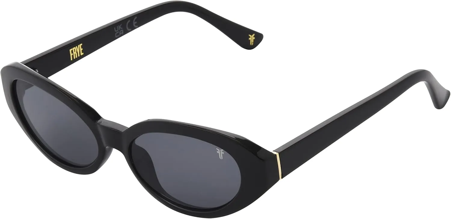 Frye Women's Asher Blue Light Glasses Oval Sunglasses