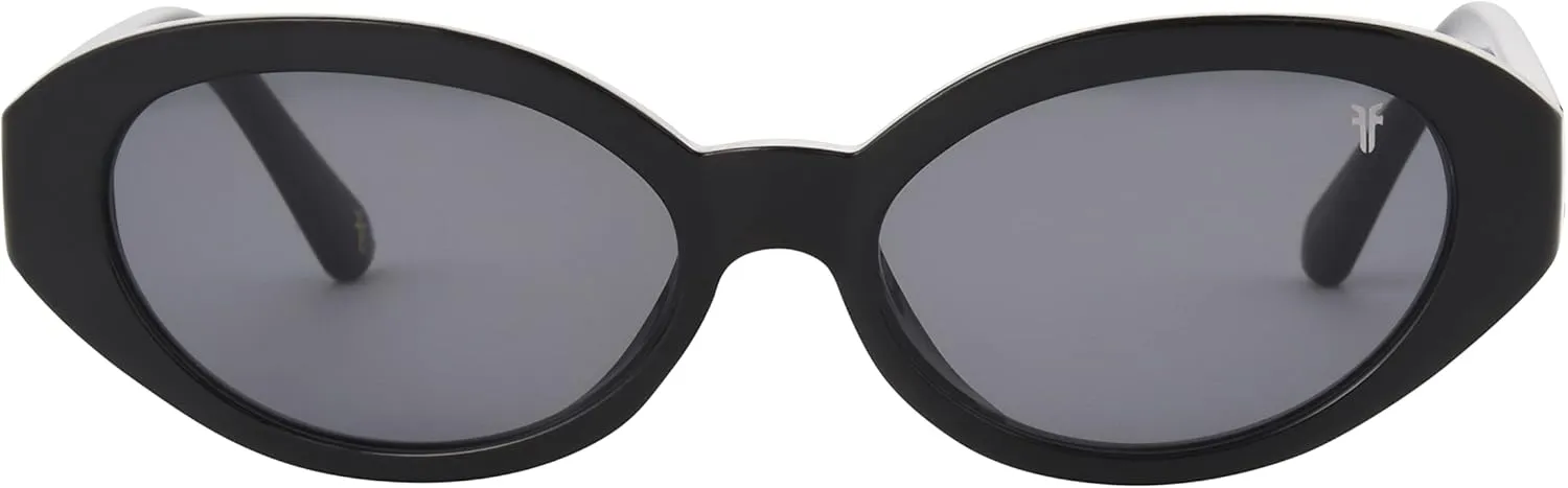 Frye Women's Asher Blue Light Glasses Oval Sunglasses