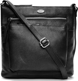 Genuine Leather Crossbody Bags for Women, Premium Handmade Leather Purses - Shoulder Handbags, Adjustable Strap