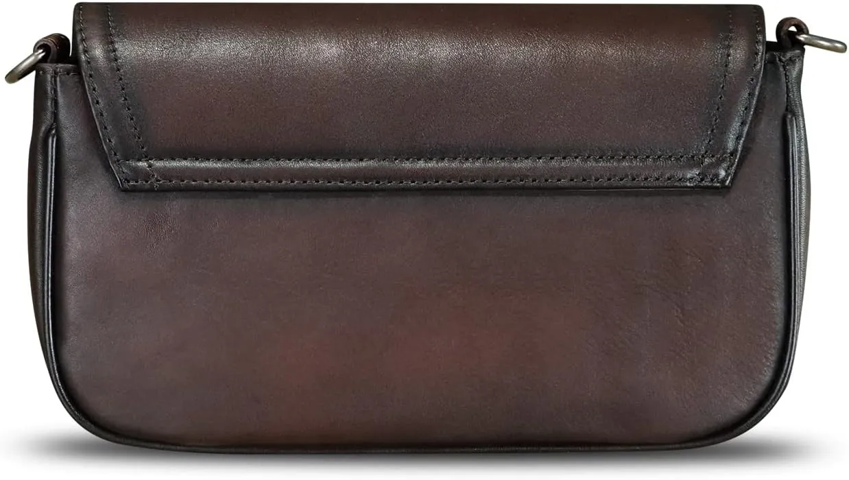 Genuine Leather Satchel for Women Vintage Handbag Purse Handmade Retro Crossbody Bag Purse Shoulder Bag