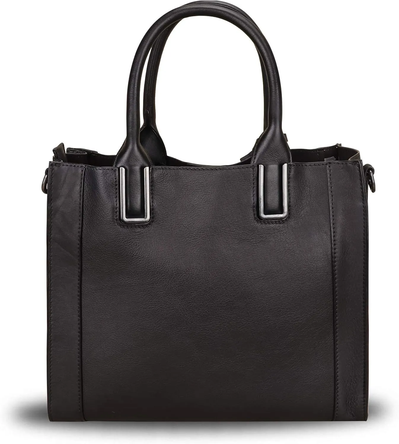 Genuine Leather Satchel Handbag for Women Vintage Handmade Shoulder Bag Cowhide Tote Purse