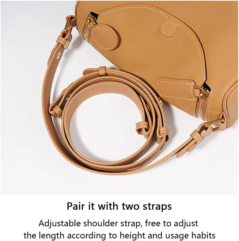 Genuine Leather Small Quilted Square Box Bag For Women Designer Crossbody Pouch Purse