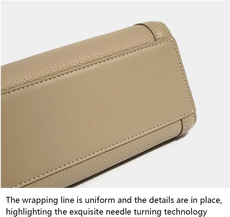 Genuine Leather Small Quilted Square Box Bag For Women Designer Crossbody Pouch Purse