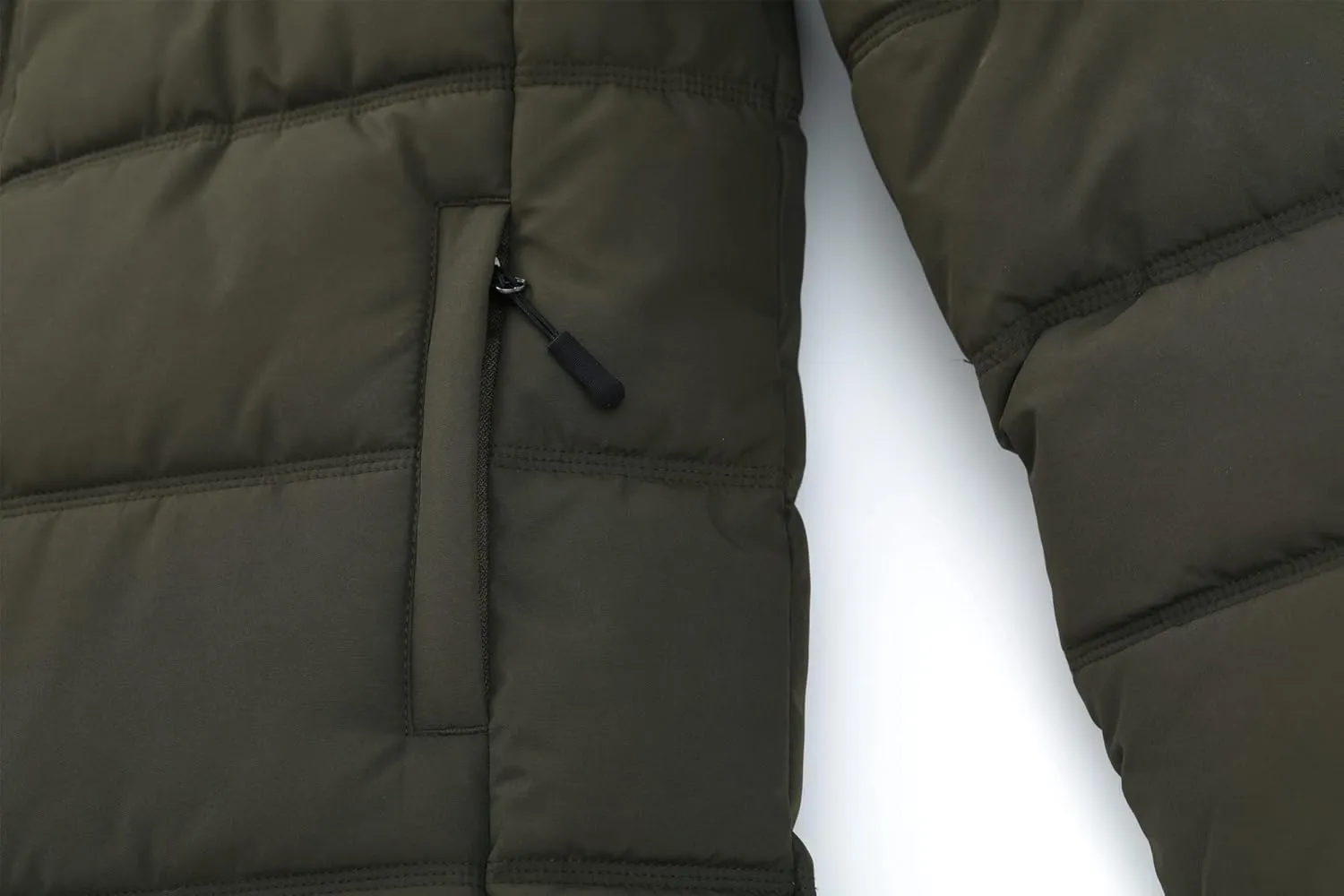 GGleaf Men's Hooded Winter Coat Warm Puffer Jacket Thicken Quilted Jacket