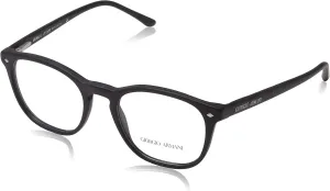 Giorgio Armani FRAMES OF LIFE AR 7074 MATTE BLACK 50/19/145 men Eyewear Frame