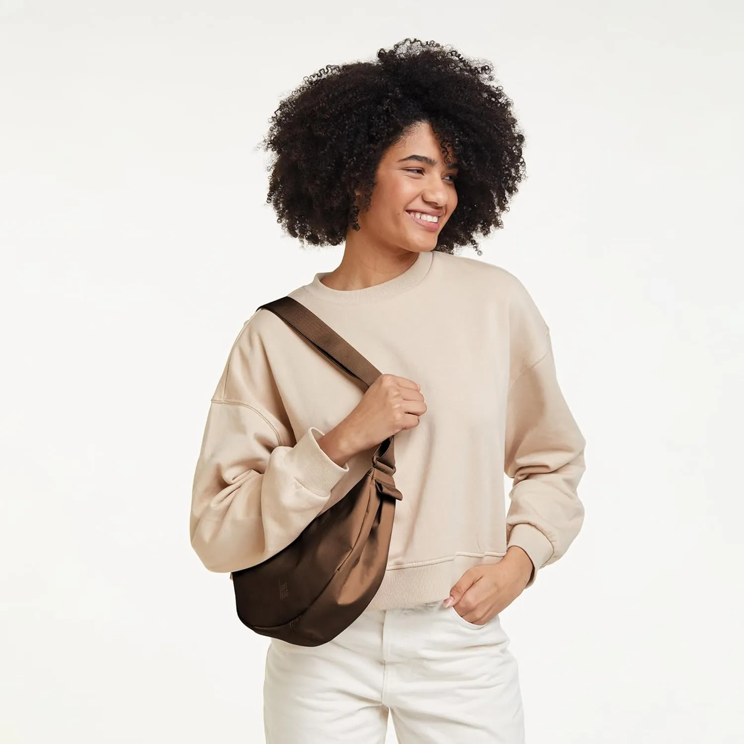 GOT BAG - Moon Bag with Adjustable Strap, Eco-Conscious Bag Made of Recycled Ocean Impact Plastic