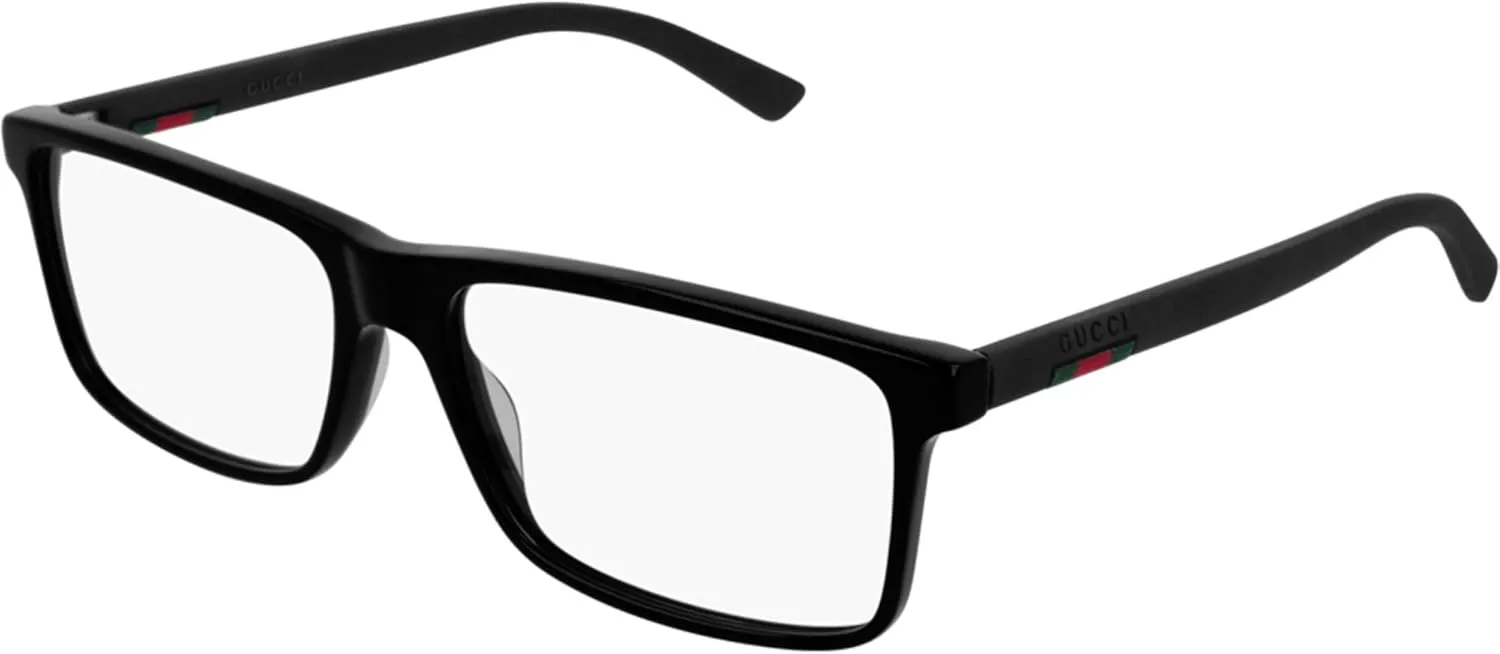 Gucci Eyeglasses GG 0424 O- 005 BLACK /, 58-16-145