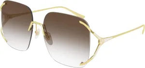 Gucci Women's Logo Square Sunglasses