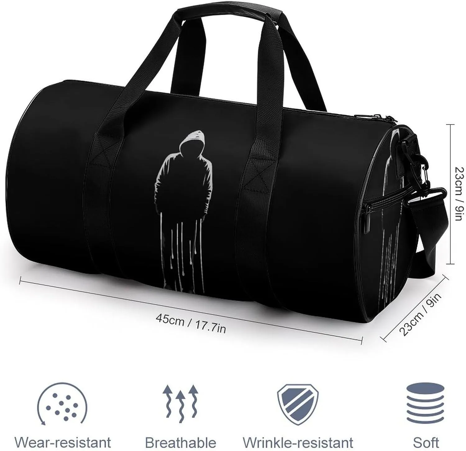 Gym Bag for Men Women Man After The Rain Duffel Bag Overnight Bag with Compartment Gym Sackpac