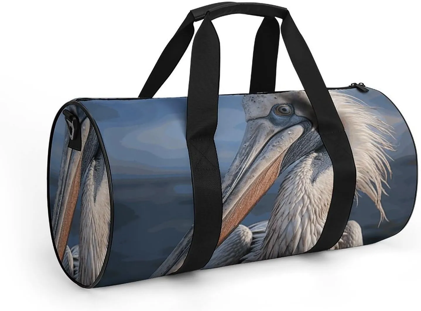 Gym Bag for Men Women Realistic Pelican Duffel Bag Overnight Bag with Compartment Gym Sackpac
