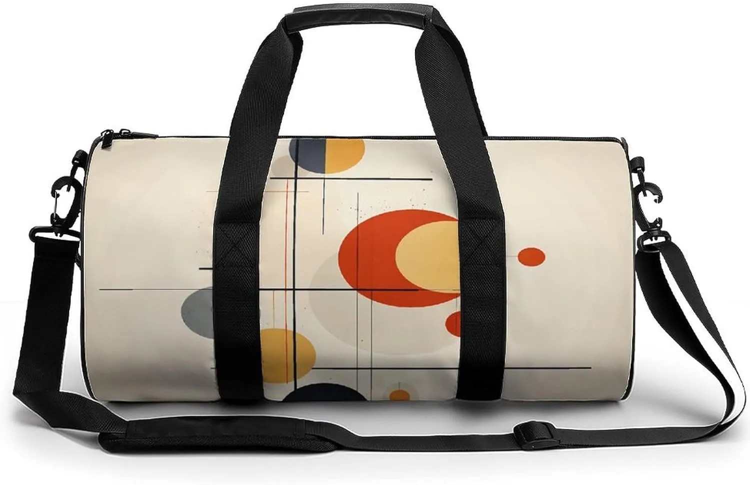 Gym Bag for Men Women Warm Colors Duffel Bag Overnight Bag with Compartment Gym Sackpac