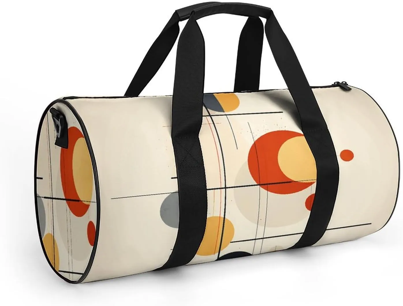 Gym Bag for Men Women Warm Colors Duffel Bag Overnight Bag with Compartment Gym Sackpac