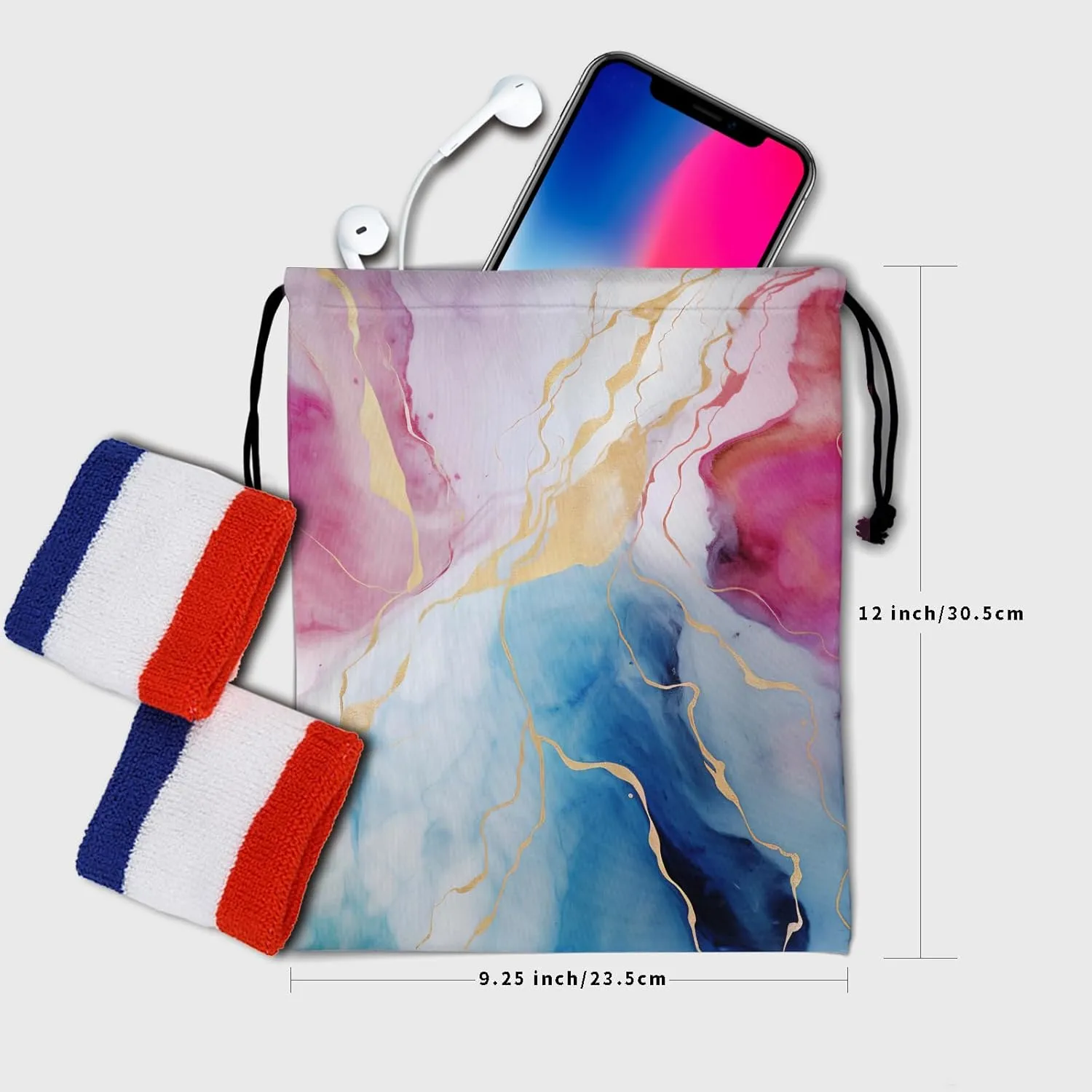 Gymnastics Grip Bag for Gymnasts Gymnastic Drawstring Bag Gym Athlete Bag