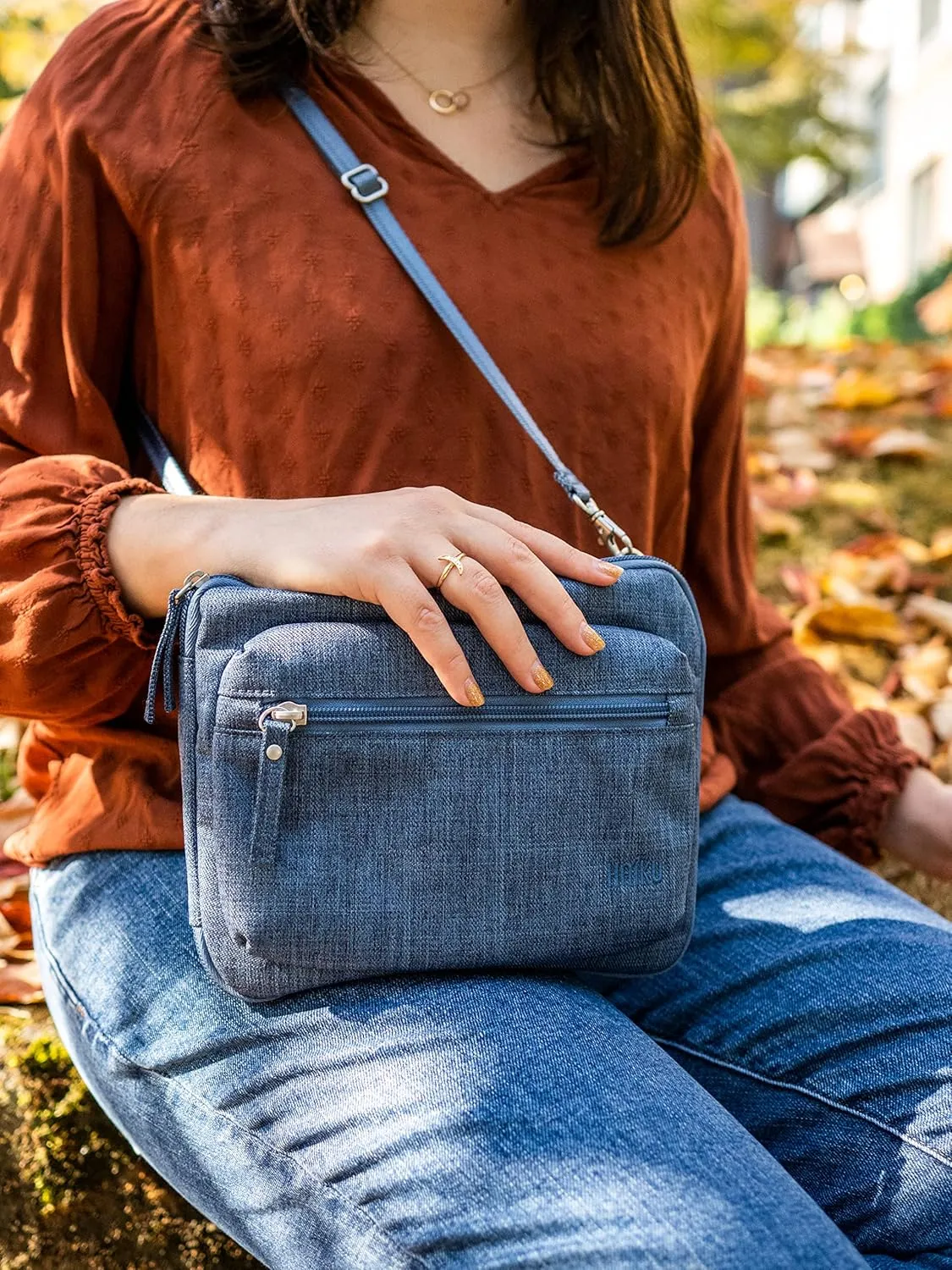 HAIKU Aspire Folio Crossbody Convertible Organizer Bag
