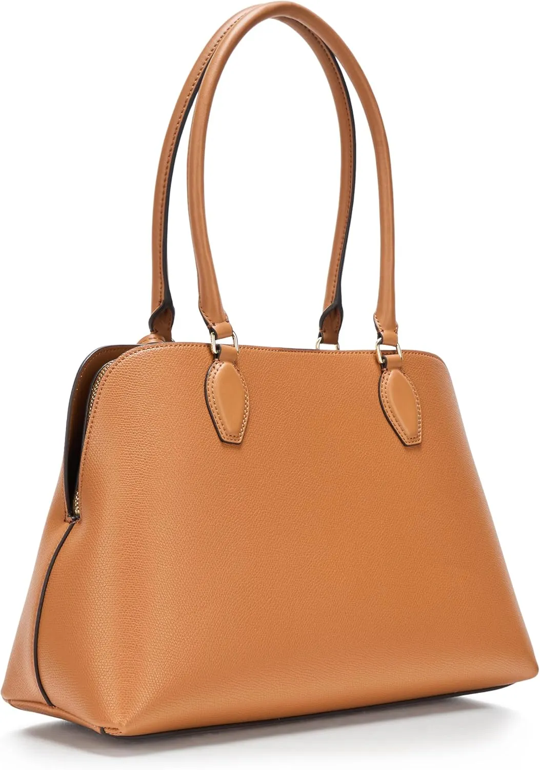 Halston Quincy Signature Logo Top Zip Tote
