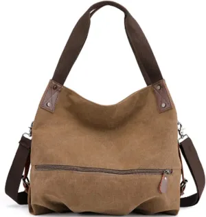 Handbag for Women Satchel Tote Bag Casual Canvas Pouch Handbags Purse Hobo Bag