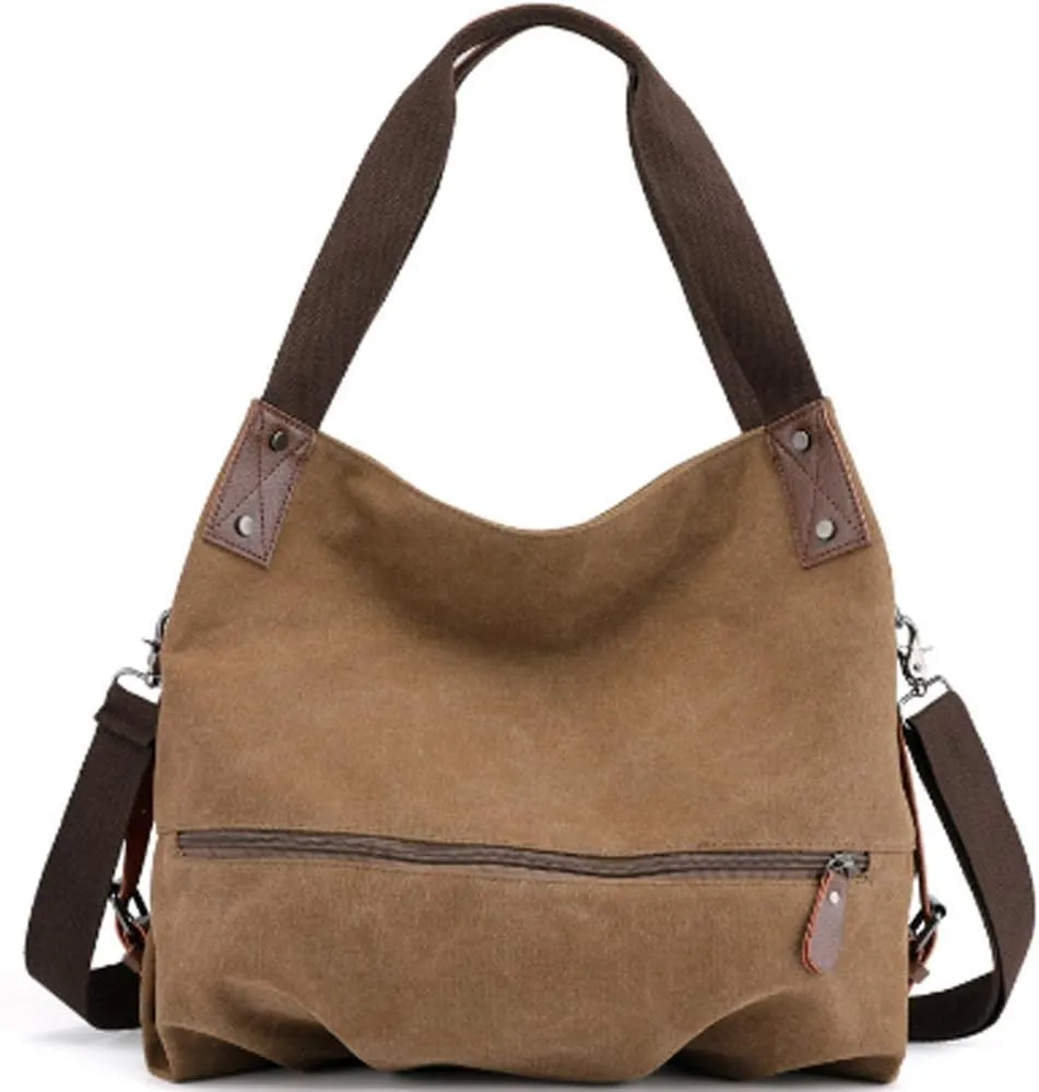Handbag for Women Satchel Tote Bag Casual Canvas Pouch Handbags Purse Hobo Bag