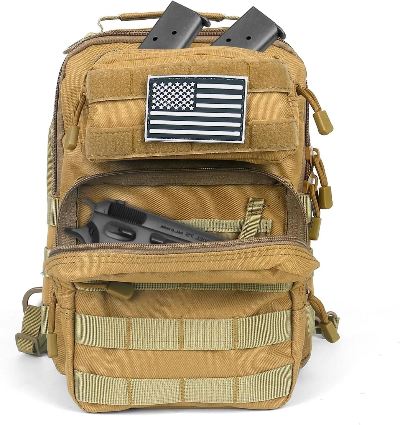 HAOMUK Tactical Sling Bag Backpack Military Rover Shoulder Sling Pack Small EDC Crossbody Chest Bag for Men