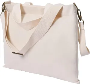Heavy Duty Canvas Shoulder Crossbody Bag Working Briefcase Laptop Satchel Multi Purpose Casual Tote