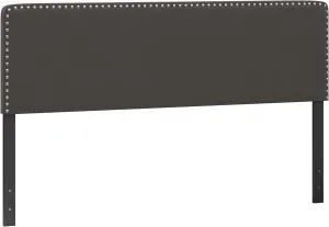 Hillsdale, Edmond Upholstered King Headboard, Charcoal