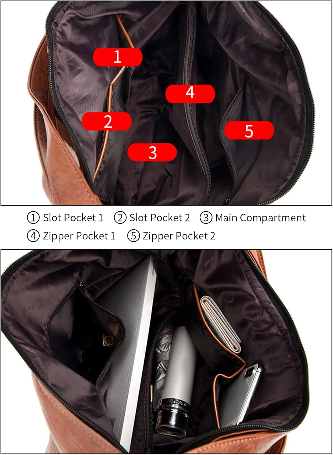 Hobo Bags for Women PU Leather Shoulder Bags Large Hobo Crossbody Purse 3 Way Womens' Handbags