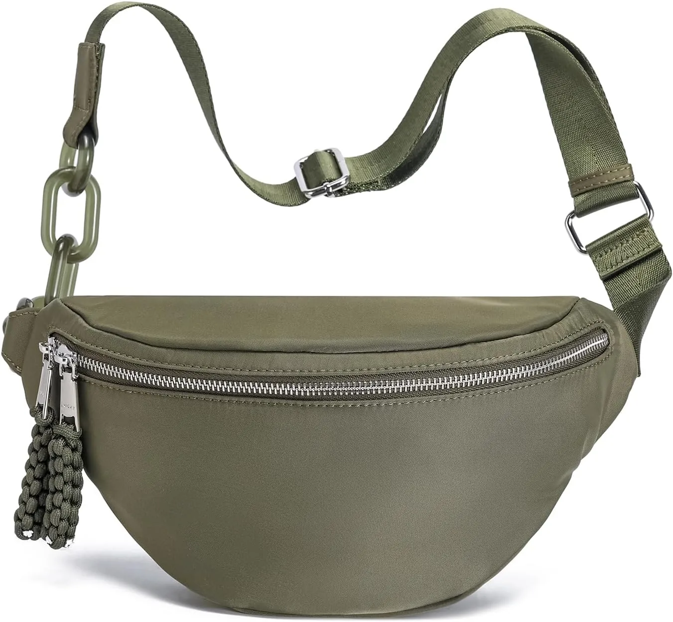 INICAT Fanny Packs for Women,Fashion Waist Packs Crossbody Bum Bag with Adjustable Strap for Travel Sport