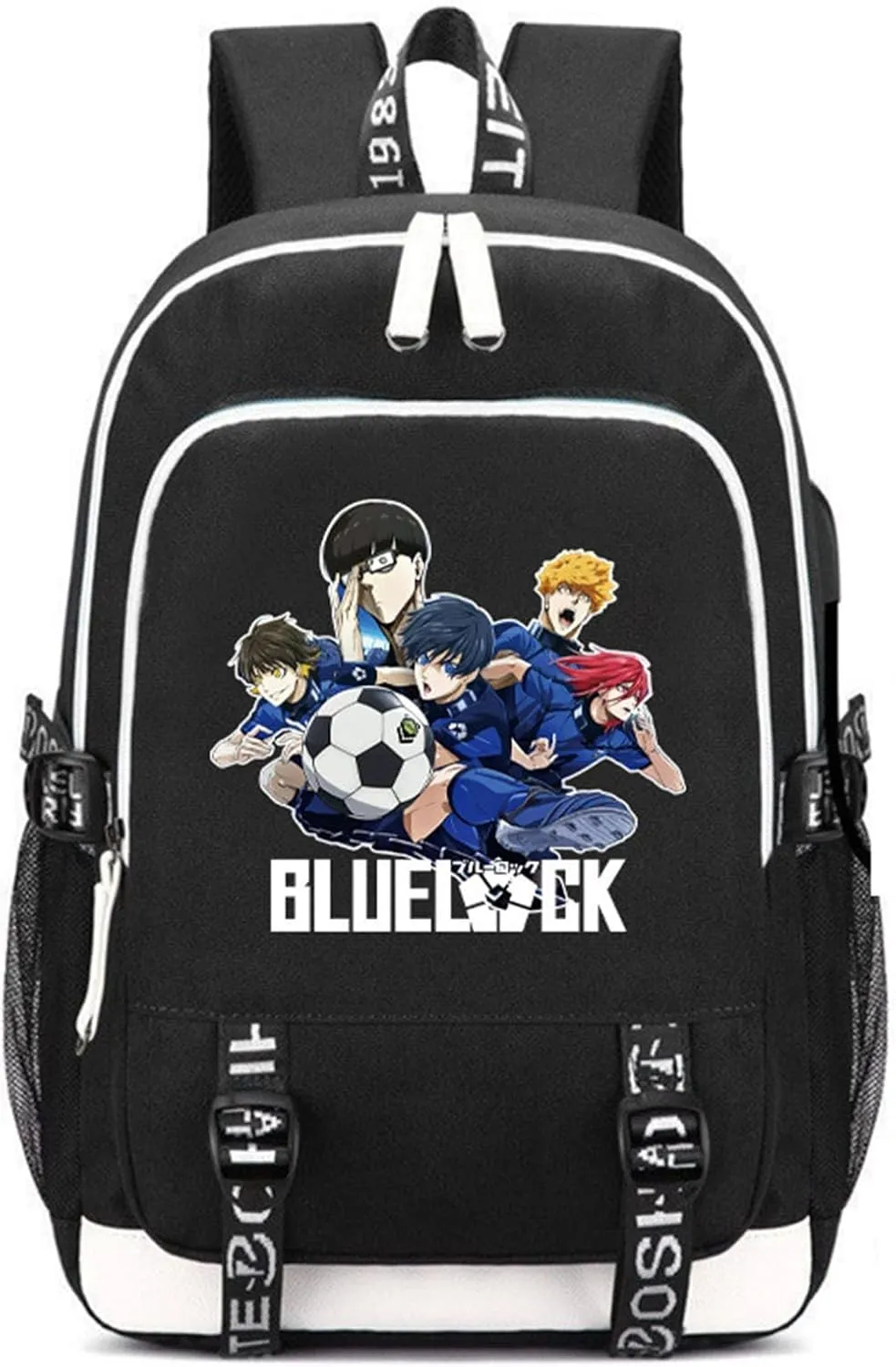 ISaikoy Anime BLUE LOCK Backpack Shoulder Bag Bookbag Student School Bag Daypack Satchel A11