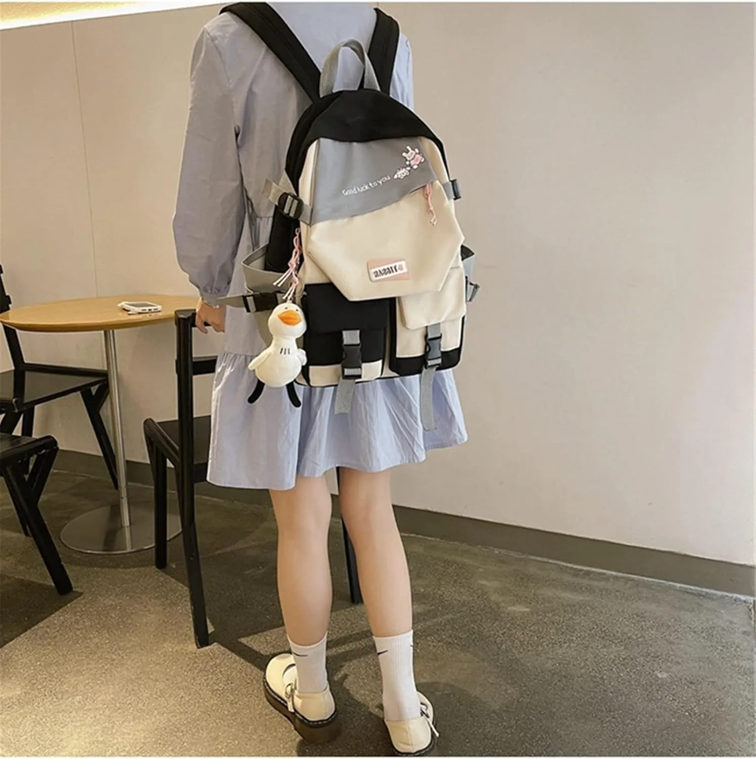 ISaikoy Anime Future Diary Backpack Students Bookbag Shoulder School Bag Daypack Laptop Bag 2